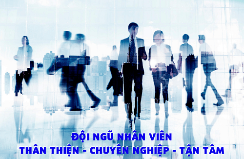 Đội ngũ nhân viên tận tâm