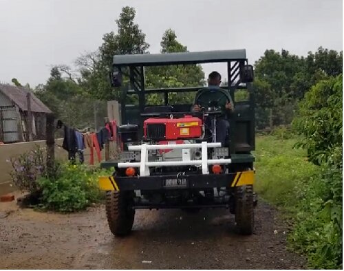 hệ thống lái xe công nông