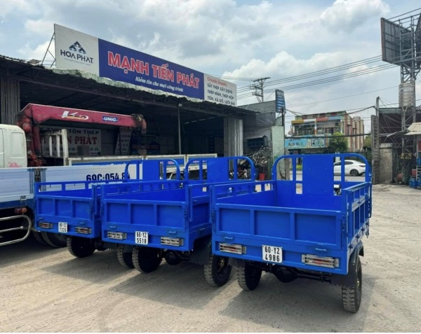 xưởng lắp ráp xe ba bánh Tiến Phát