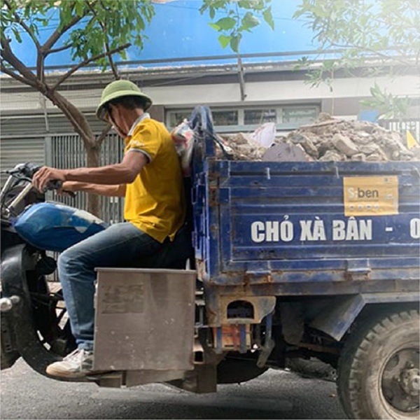 xử lý xà bần nhanh gọn