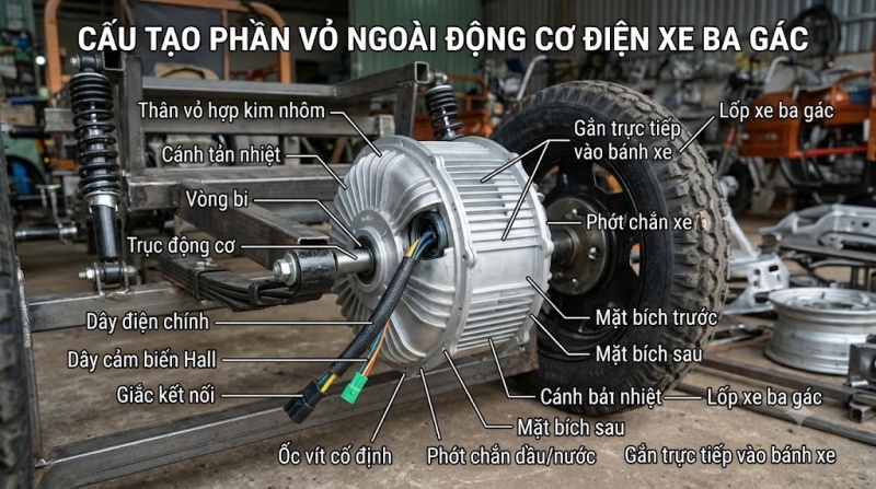 cấu tạo phần vỏ ngoài