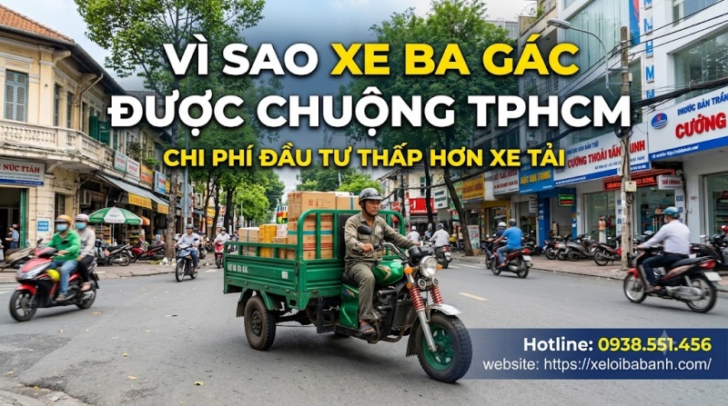 chi phí đầu tư thấp hơn xe tải