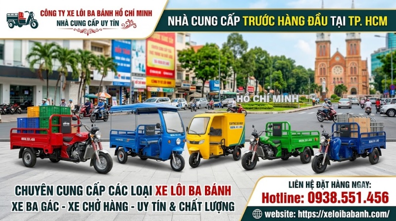 xe 3 bánh tại TP HCM