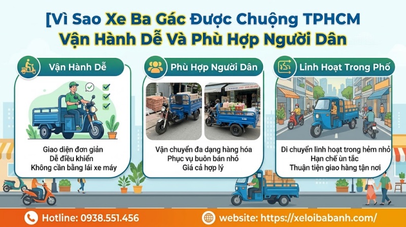 vận hành dễ phù hợp với người dân